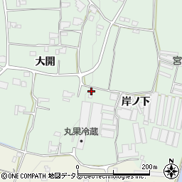 徳島県阿波市市場町上喜来岸ノ下774周辺の地図