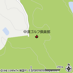 中須ゴルフ倶楽部周辺の地図