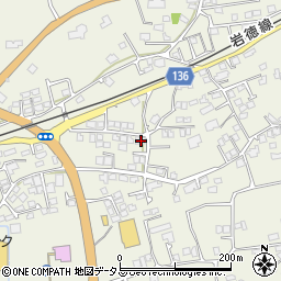 山口県岩国市玖珂町1028-113周辺の地図