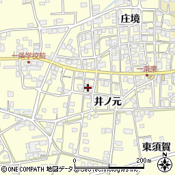 徳島県阿波市吉野町西条井ノ元114周辺の地図