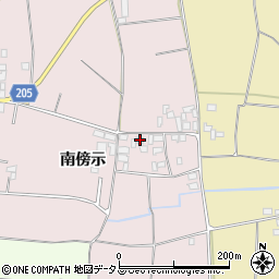 徳島県徳島市国府町西黒田南傍示71周辺の地図