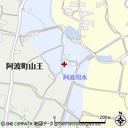 徳島県阿波市阿波町山尻59周辺の地図