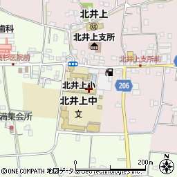 徳島県徳島市国府町西黒田南傍示205周辺の地図