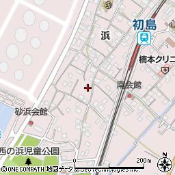 和歌山県有田市初島町浜1491周辺の地図
