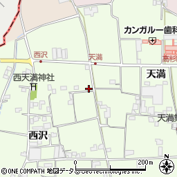 徳島県徳島市国府町芝原西沢116周辺の地図