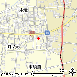 徳島県阿波市吉野町西条井ノ元52周辺の地図