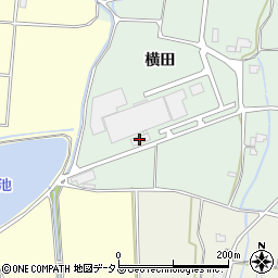 徳島県阿波市市場町上喜来横田周辺の地図