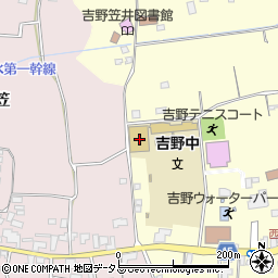 徳島県阿波市吉野町西条大西1周辺の地図