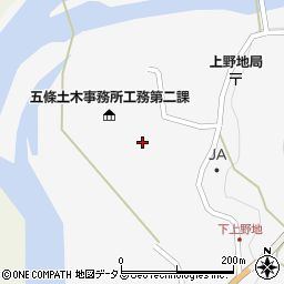 奈良県吉野郡十津川村上野地周辺の地図