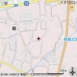 徳島県阿波市吉野町柿原原94周辺の地図