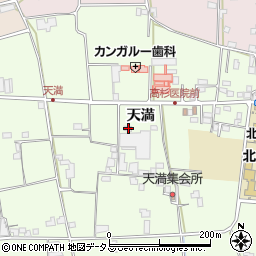 徳島県徳島市国府町芝原天満60-2周辺の地図
