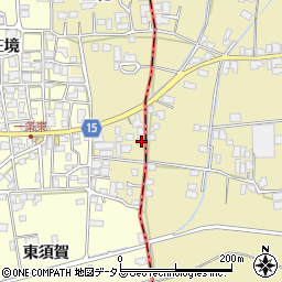 徳島県阿波市吉野町五条立花1122周辺の地図