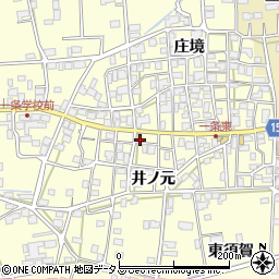 徳島県阿波市吉野町西条井ノ元76周辺の地図