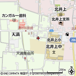 徳島県徳島市国府町芝原天満39-1周辺の地図