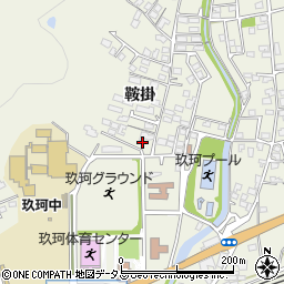 山口県岩国市玖珂町（鞍掛）周辺の地図