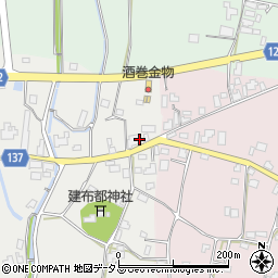 秋山理容店周辺の地図
