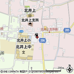 徳島県徳島市国府町西黒田南傍示207周辺の地図