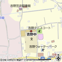 徳島県阿波市吉野町西条大西4周辺の地図