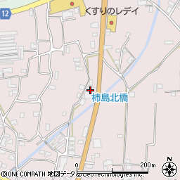 徳島県阿波市吉野町柿原原39周辺の地図