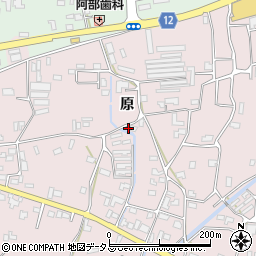 徳島県阿波市吉野町柿原原141周辺の地図