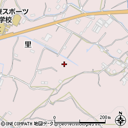 和歌山県有田市初島町里周辺の地図