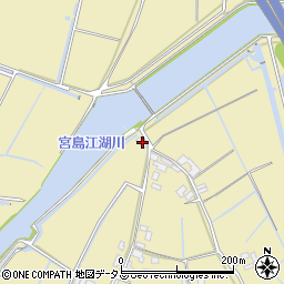 徳島県徳島市川内町下別宮西125周辺の地図