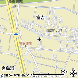 徳島県徳島市川内町富吉20周辺の地図
