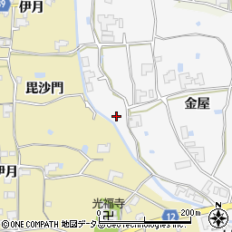 徳島県阿波市土成町水田金屋154周辺の地図