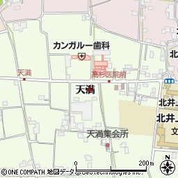 徳島県徳島市国府町芝原天満58周辺の地図