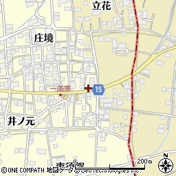徳島県阿波市吉野町西条庄境72周辺の地図
