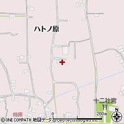 徳島県阿波市吉野町柿原ハトノ原周辺の地図