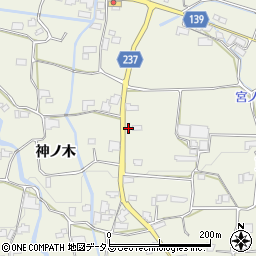 徳島県阿波市市場町切幡東原9周辺の地図