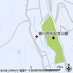 香川県三豊市財田町財田中2103周辺の地図