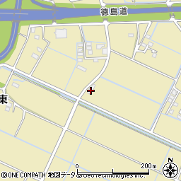 徳島県徳島市川内町鶴島4周辺の地図