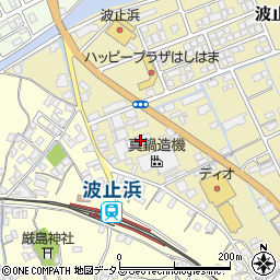 丸田産業株式会社　船舶部周辺の地図