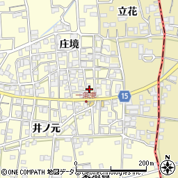 徳島県阿波市吉野町西条庄境53周辺の地図