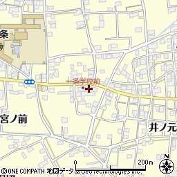 徳島県阿波市吉野町西条井ノ元128周辺の地図