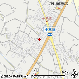 有限会社岡田材木商店周辺の地図