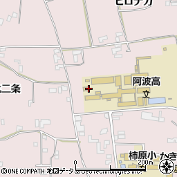 徳島県阿波市吉野町柿原ヒロナカ179周辺の地図