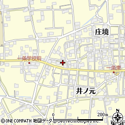徳島県阿波市吉野町西条庄境4周辺の地図