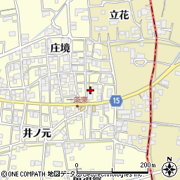 徳島県阿波市吉野町西条庄境58周辺の地図