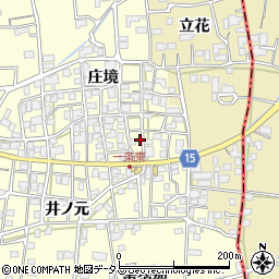 徳島県阿波市吉野町西条庄境54周辺の地図