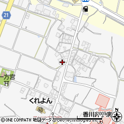 香川県観音寺市大野原町花稲30周辺の地図