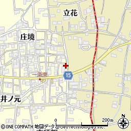 徳島県阿波市吉野町西条庄境78周辺の地図
