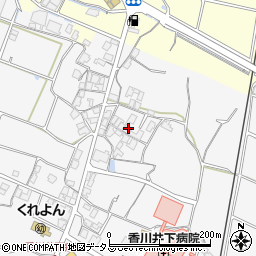 香川県観音寺市大野原町花稲1572周辺の地図