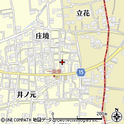 徳島県阿波市吉野町西条庄境59周辺の地図