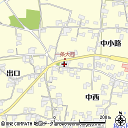 徳島県阿波市吉野町西条中小路94周辺の地図