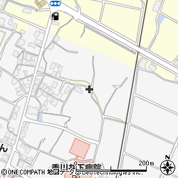 香川県観音寺市大野原町花稲1517-3周辺の地図