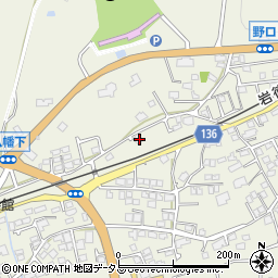 山口県岩国市玖珂町1028周辺の地図