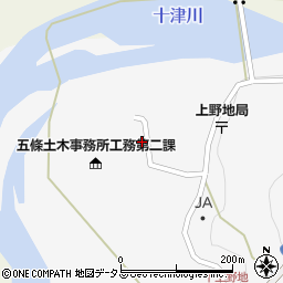 奈良森林管理事務所　十津川森林事務所周辺の地図
